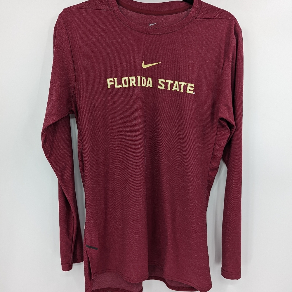 NIKE Dri-Fit FSU Long Sleeve Tee